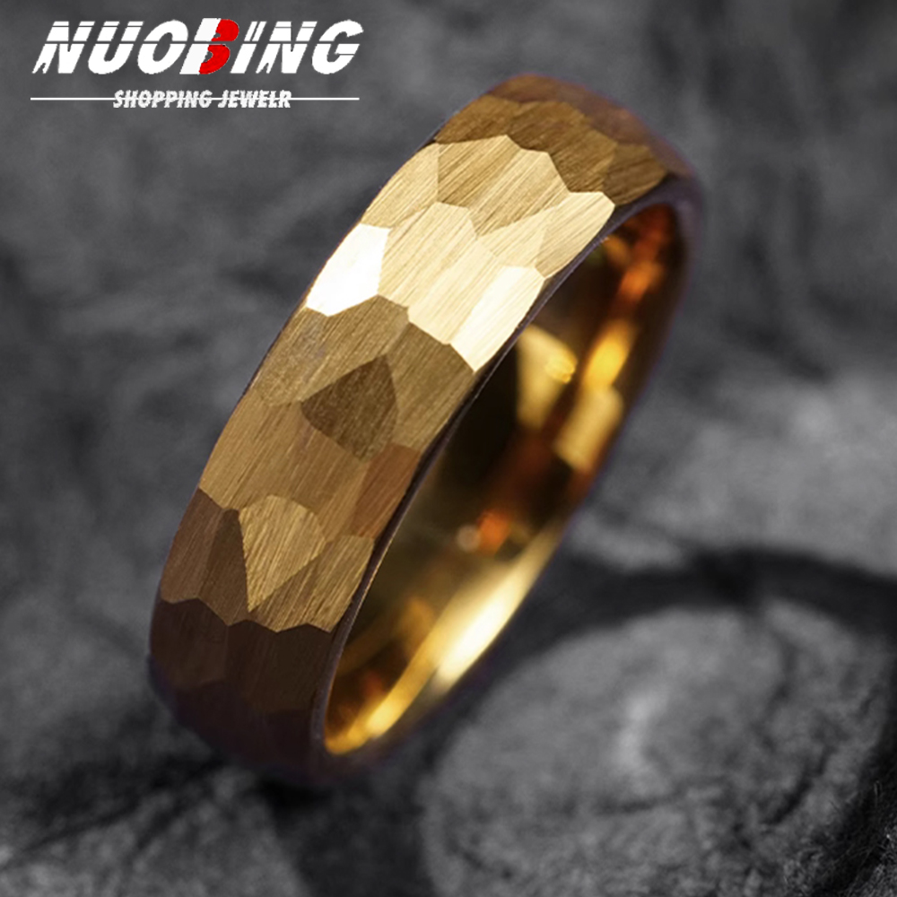 Titanium Steel Ring - Dövülmüş Çok yönlü Titanyum Yüzükler Erkekler