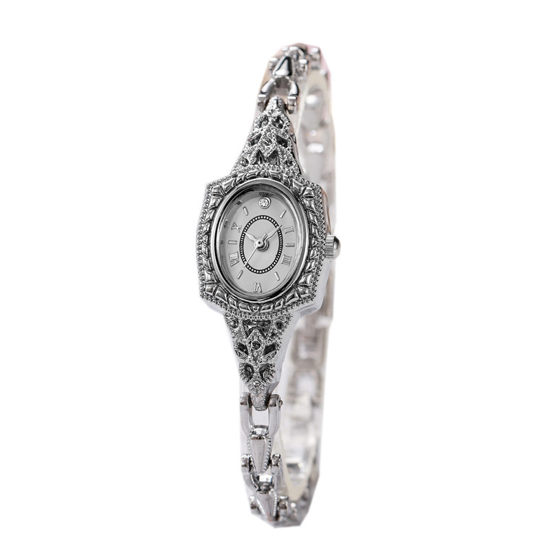 Vintage Jewelry Watches Women - Retro varil şekli kadın izle niş