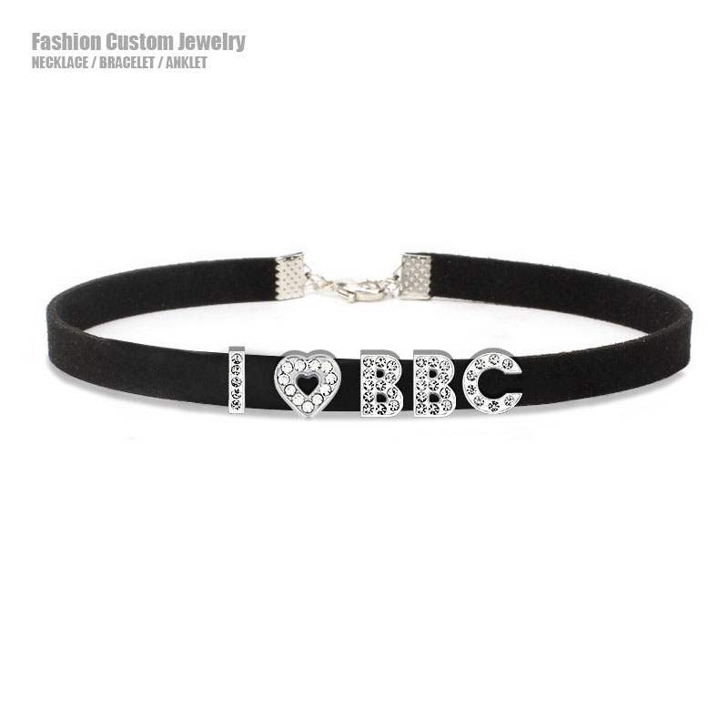BBC seksi Rhinestone mektuplar - Crystal Choker Necklace incelemesi ve fiyatı