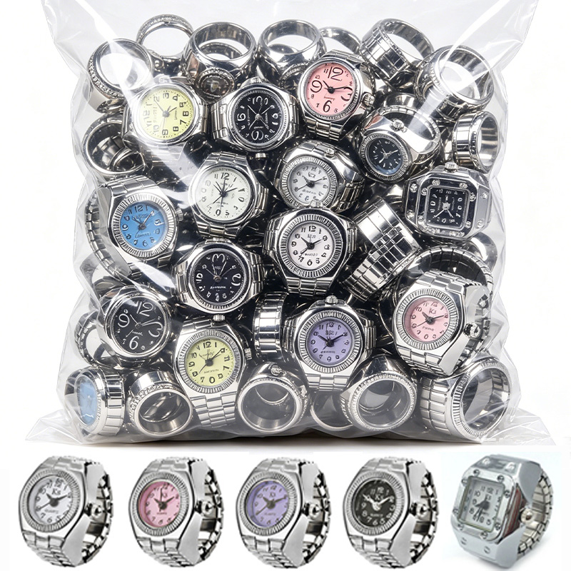 Vintage Gümüş Mini Punk Saatle - Vintage Jewelry Watches Women incelemesi ve fiyatı