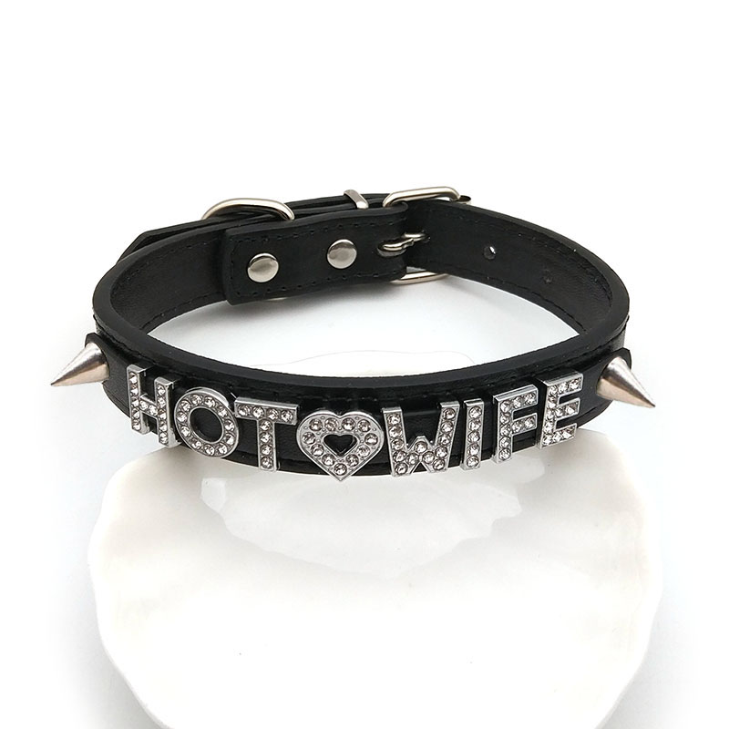 Punk Perçin Taklidi Harfler Sı - Crystal Choker Necklace incelemesi ve fiyatı