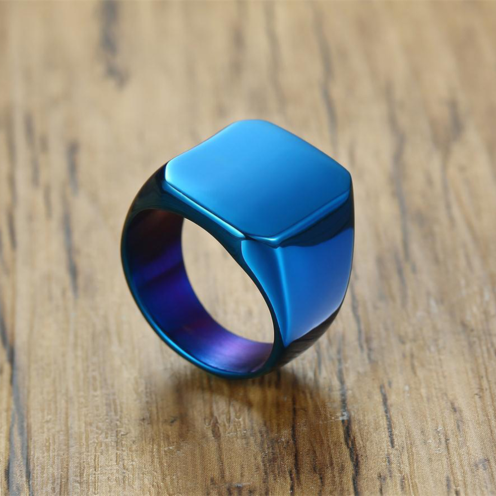 Ücretsiz kazımayı yeni gümüş/a - Titanium Steel Ring incelemesi ve fiyatı
