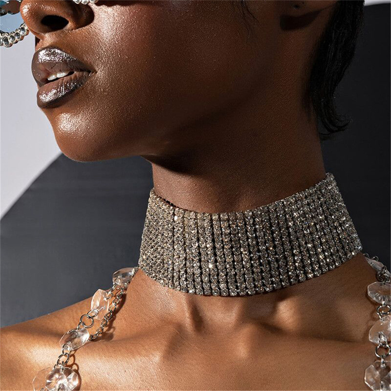 Kadınlar Için kolye Kristal Ko - Crystal Choker Necklace incelemesi ve fiyatı
