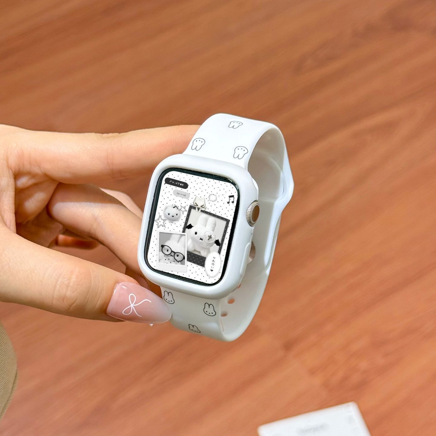 Kawaii Puantiyeli Baskı Miffy  - Jewelry Bracelet Watches incelemesi ve fiyatı