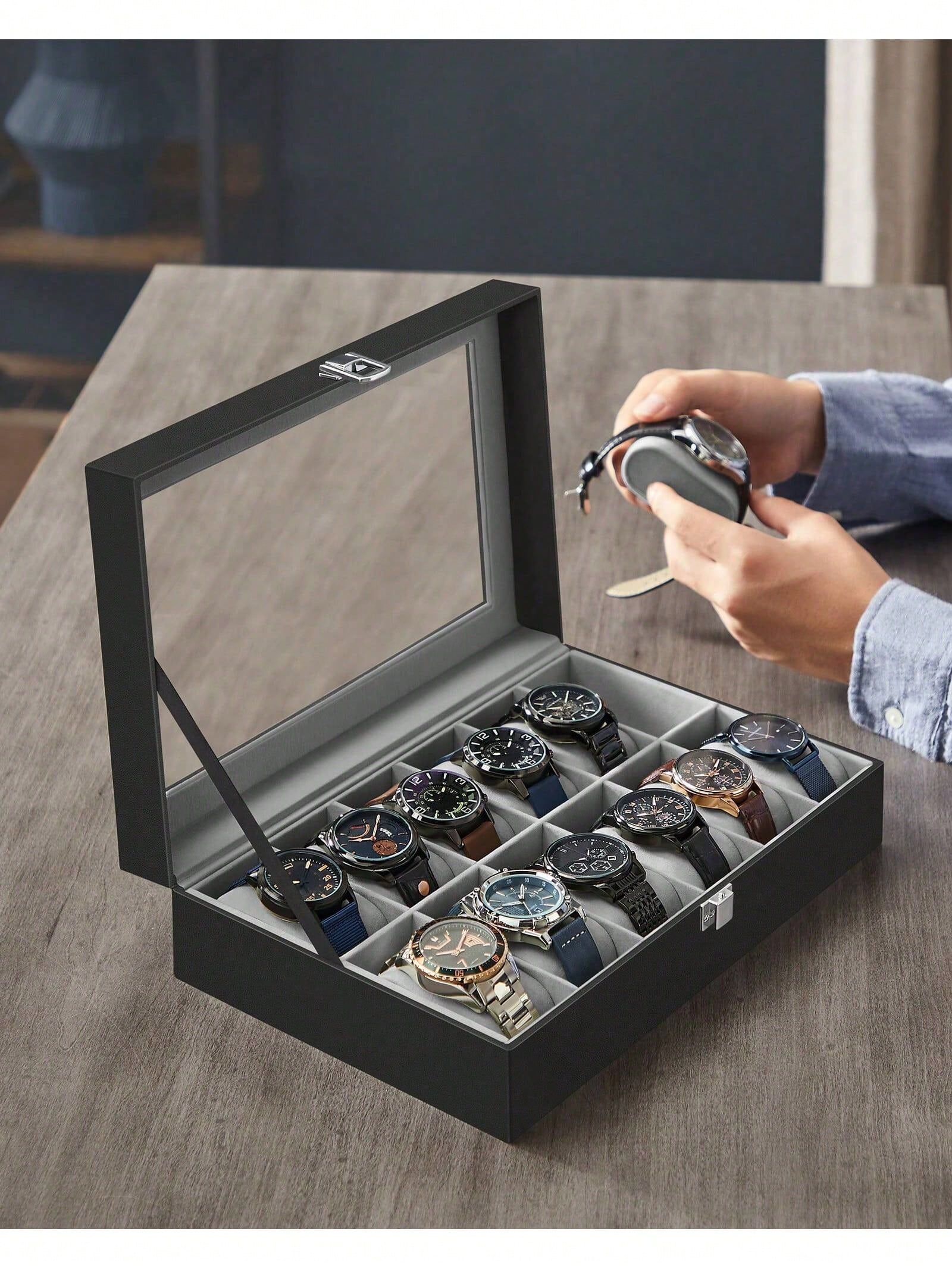 12 Yuvalı Kilitlenebilir Saat  - Jewelry Bracelet Watches incelemesi ve fiyatı