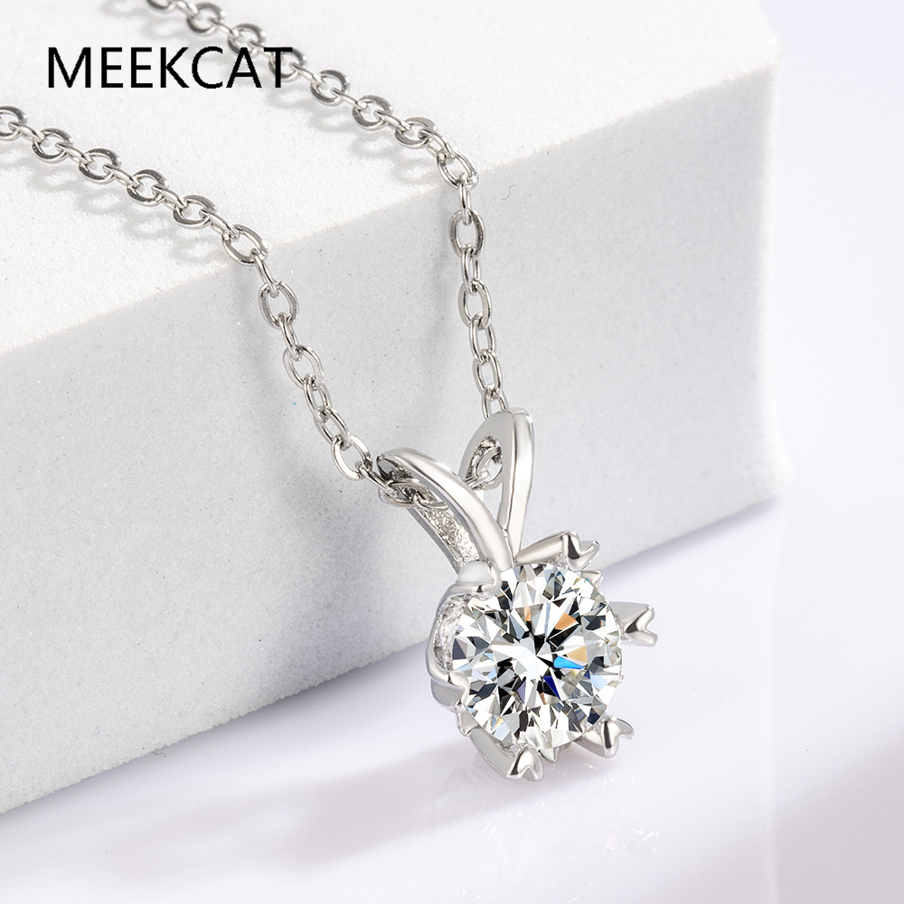Kadınlar için Moissanite Halo  - Crystal Choker Necklace incelemesi ve fiyatı
