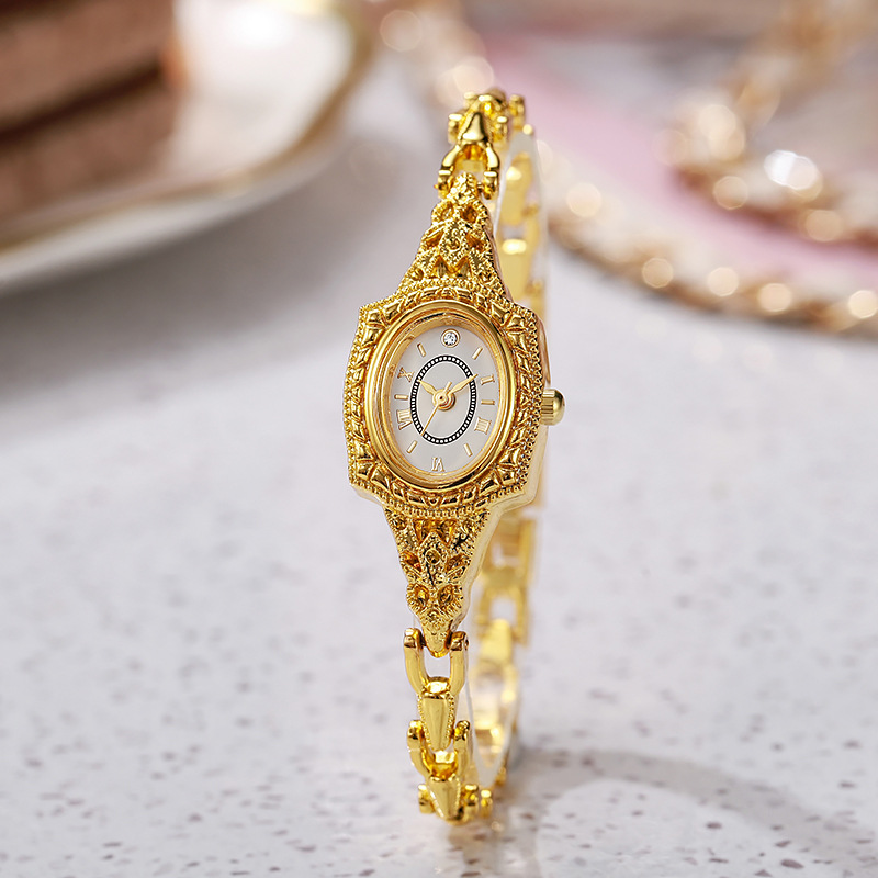 Retro varil şekli kadın izle n - Vintage Jewelry Watches Women incelemesi ve fiyatı