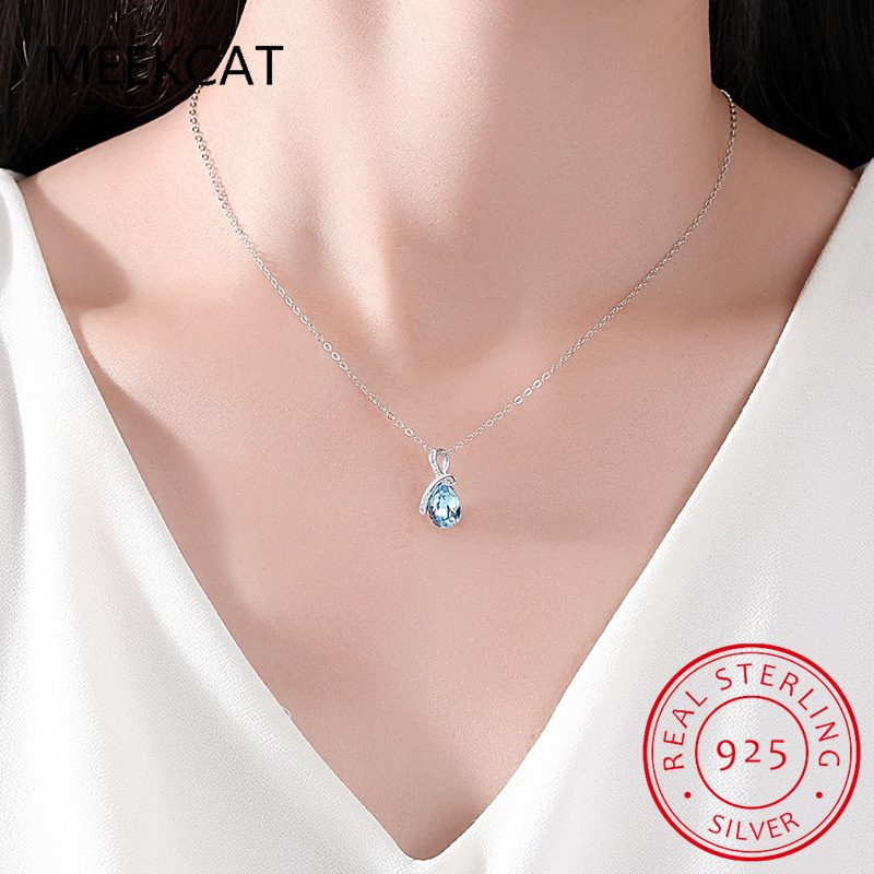 Armut Kesim Doğal Mavi Topaz 9 - Crystal Choker Necklace incelemesi ve fiyatı