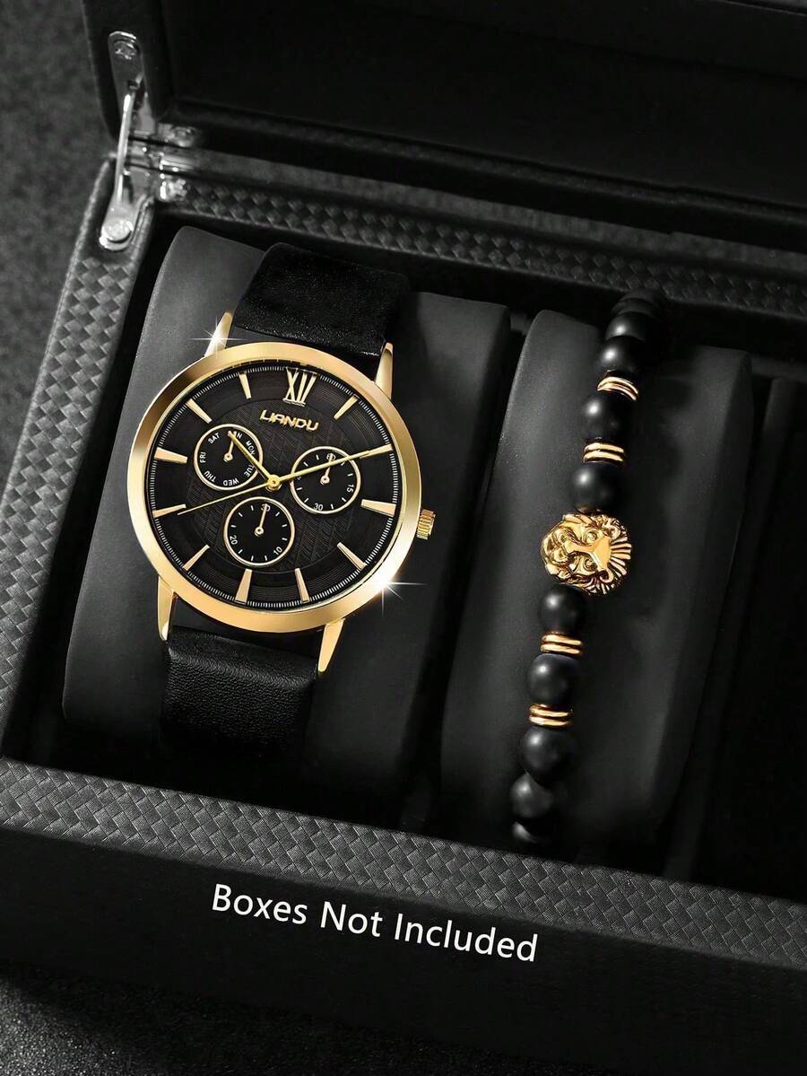 LIANDU LIANDU 1 Set Erkek Moda - Jewelry Bracelet Watches incelemesi ve fiyatı