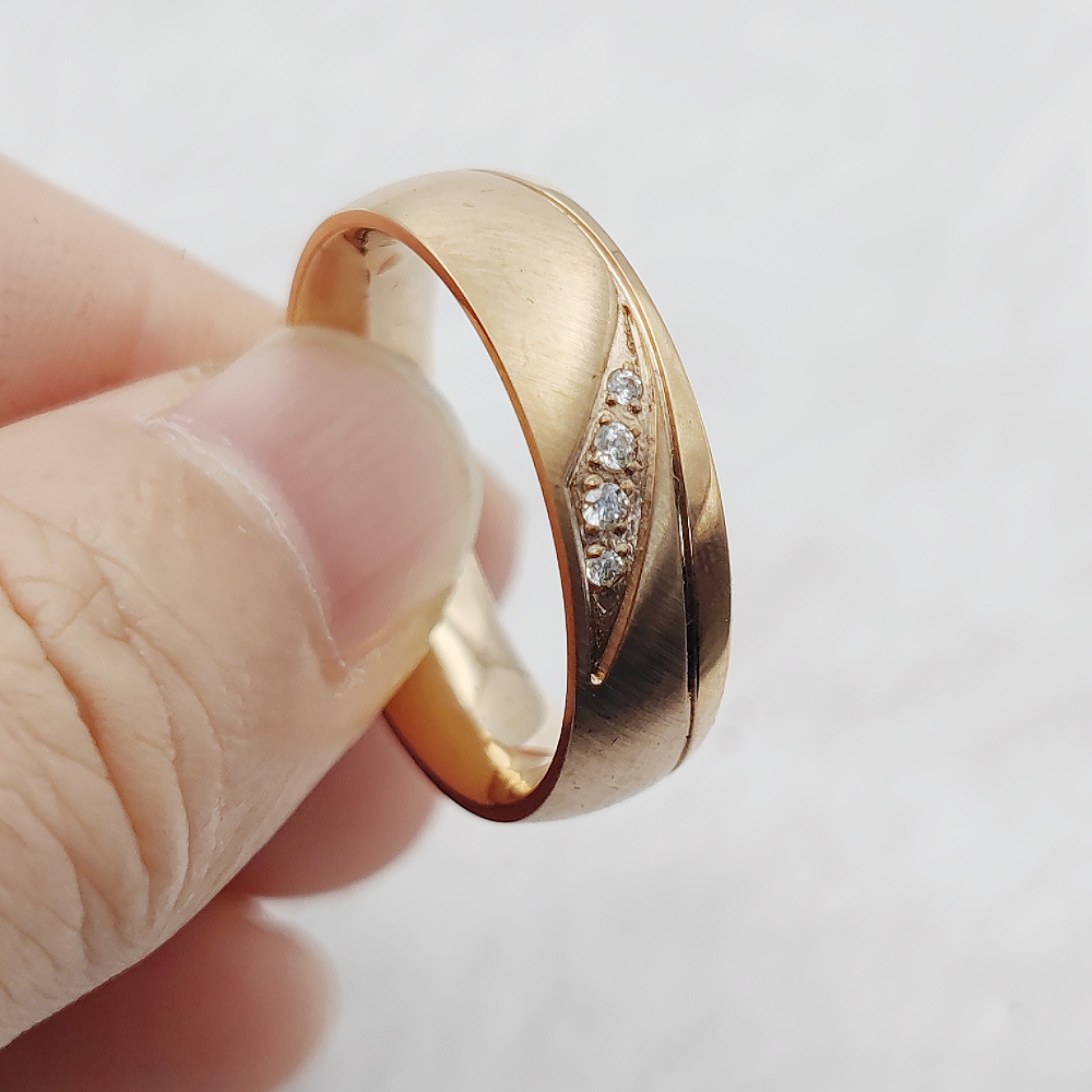 Yeni varış batı mücevherat 202 - Titanium Steel Ring incelemesi ve fiyatı