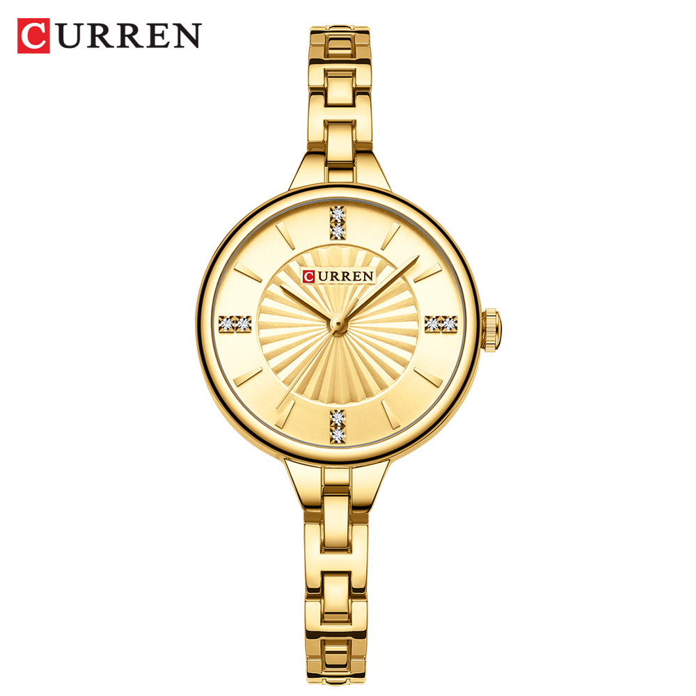 CURREN 9097 Üst Marka kadın Qu - Jewelry Watches Silver incelemesi ve fiyatı
