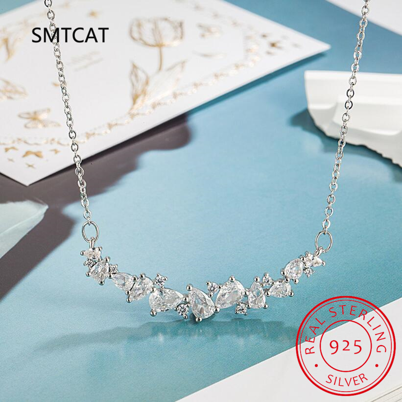 2.8CT Toplam Moissanite Kolye  - Crystal Choker Necklace incelemesi ve fiyatı