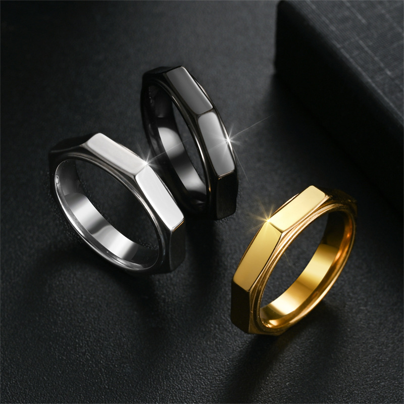 5 MM Moda Altıgen Titanyum Çel - Titanium Steel Ring incelemesi ve fiyatı